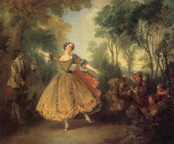 Nicolas Lancret The Dancer Camargo china oil painting image